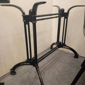 Опора для прямокутного столу з чавуну Double Ray (Дабл Рей) н 72 см.. Photo 2